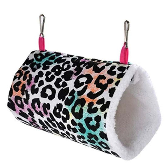 Luxury Fleece Hamster House | Cozy Printed Hammock for Small Pets | Ideal Guinea Pig & Rat Accessories
