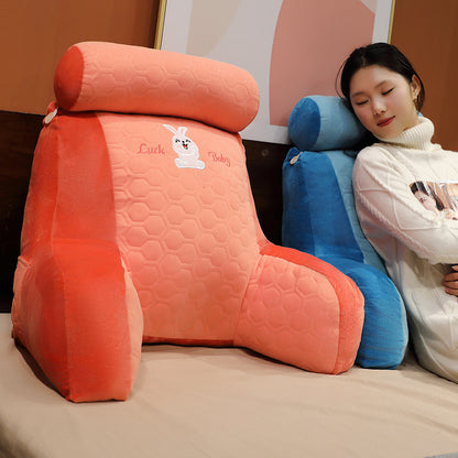 冬季乳胶加高枕床头软垫