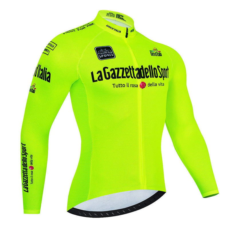 Top Men's Mountain Bike Long Sleeve Breathable Cycling Clothing