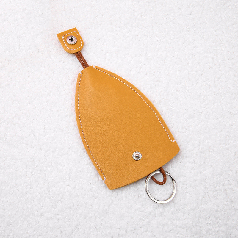 Cartoon Pull-out Key Case Creative PU Leather Car Key Protector Universal