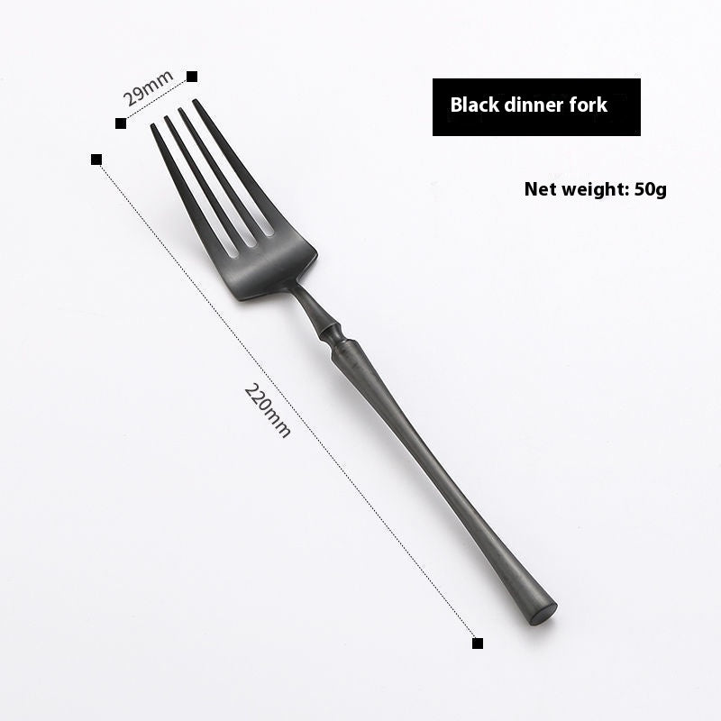 Creative Stainless Steel Waist Steak Knife Fork Spoon Tableware
