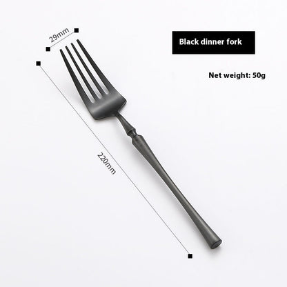 Creative Stainless Steel Waist Steak Knife Fork Spoon Tableware