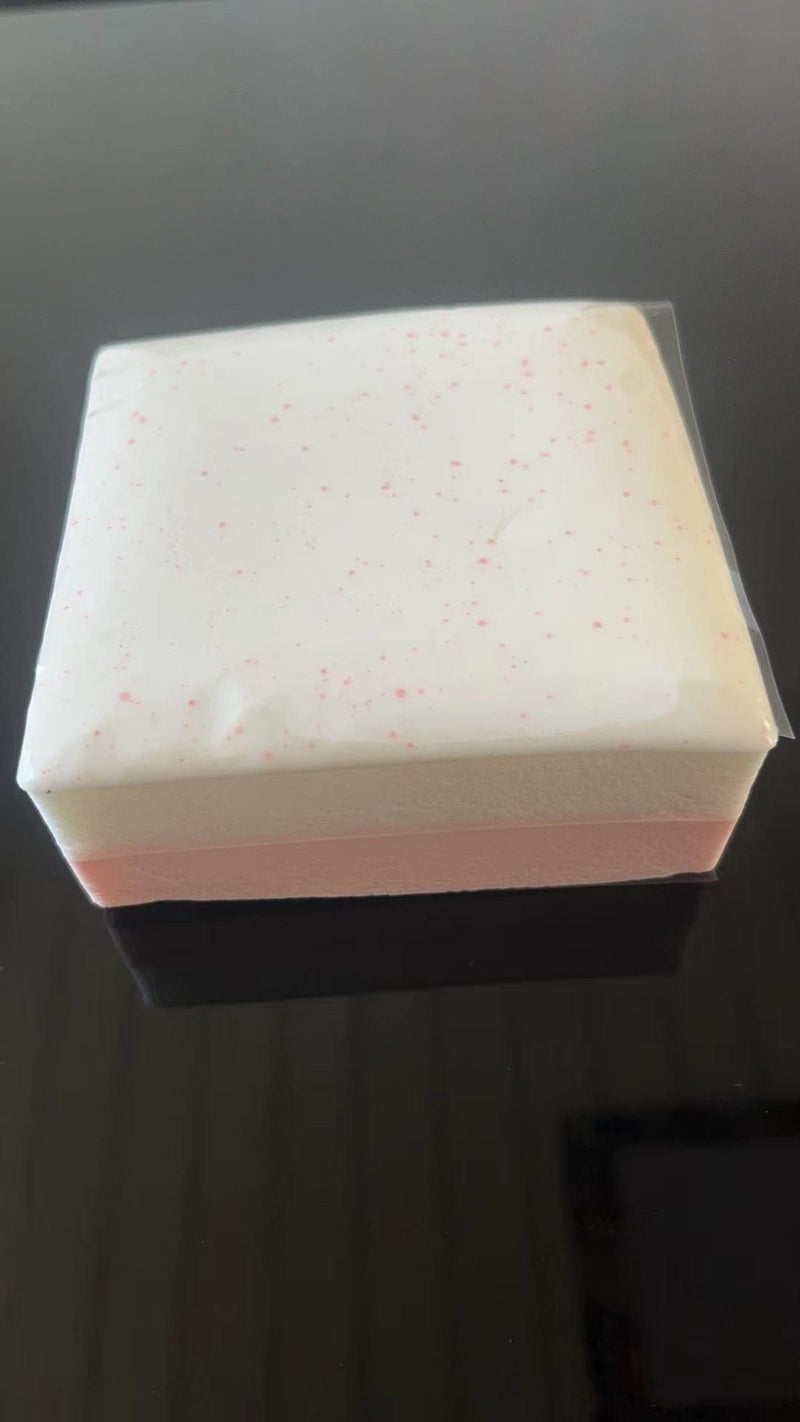 Slow Rebound Simulation Food Cheese Cake Compressable Musical Toy