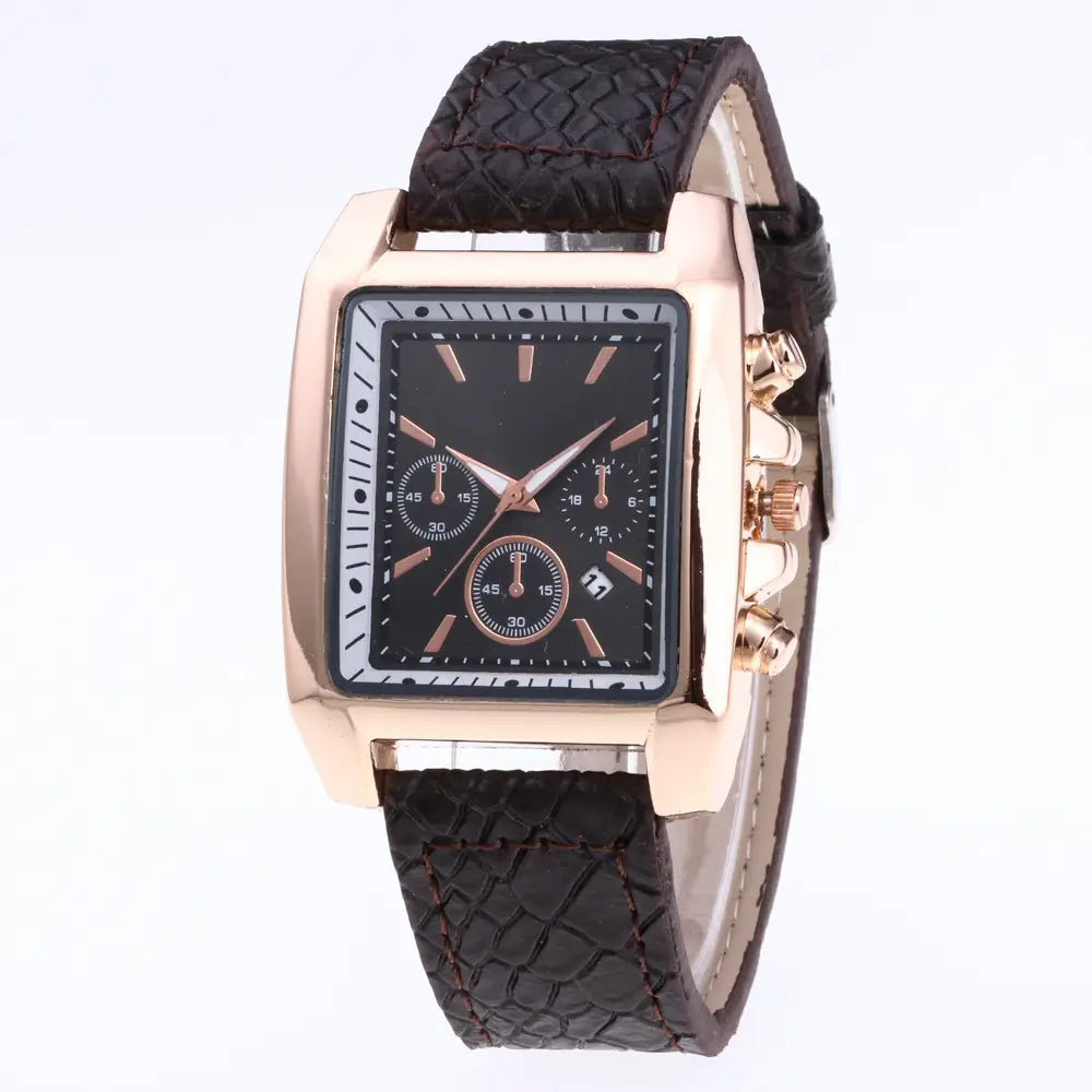 Square Fashion Men’s Watch