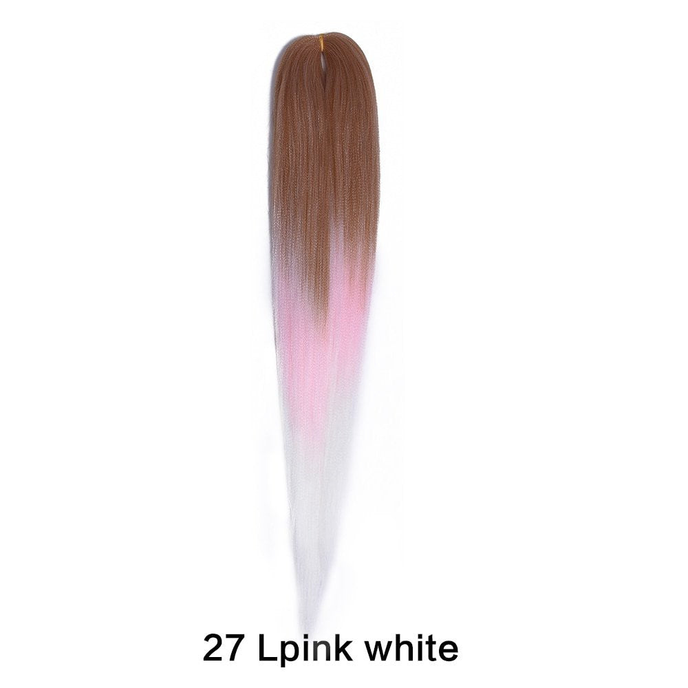 Kani Karen Silk Chemical Fiber Braid Braid Extensed Hair Clock Big Braid