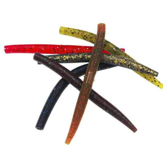 Lure Mandarin Fish Weever Soft Worm Bait 8cm105cm Salted Noodles Worm