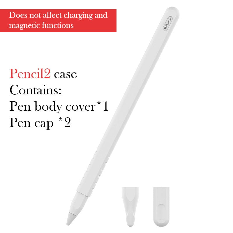 متوافق مع Apple، حافظة قلم iPad Capacitor Pen II من السيليكون