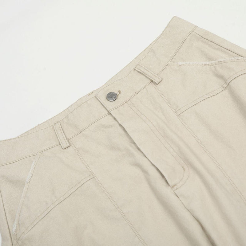 ملابس عمل فضفاضة من American Retro Cleanfit ثقيلة الصناعة مغسولة ومهترئة