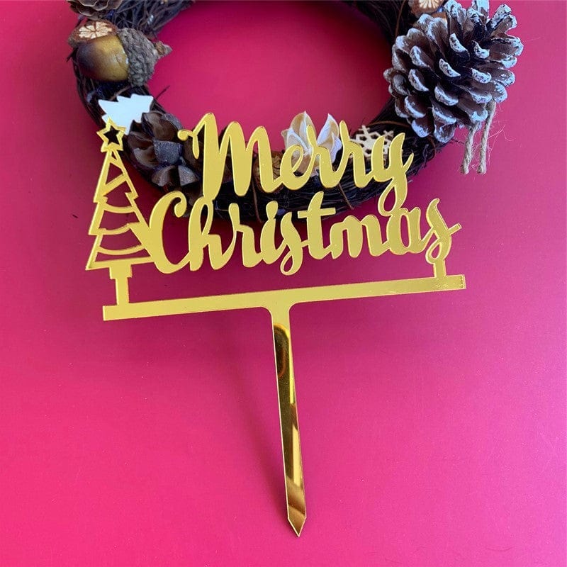 Bake Cake Decorations For Christmas