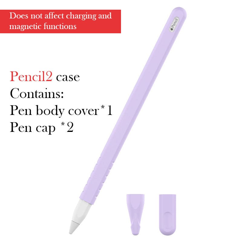 متوافق مع Apple، حافظة قلم iPad Capacitor Pen II من السيليكون