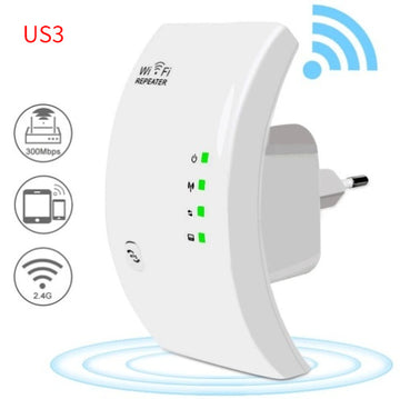 White US Plug 3PC