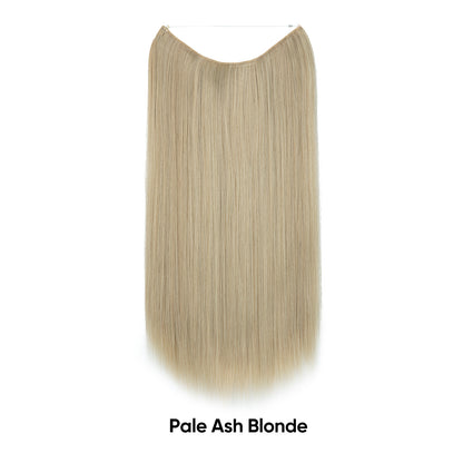 Women's One-piece Adjustable Invisible Straight Multi-color Gradient Hair Extension Fishline