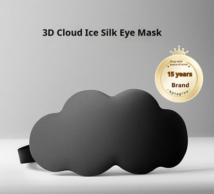 Three-dimensional Cloud Ice Silk Eye Mask Shading Sleeping