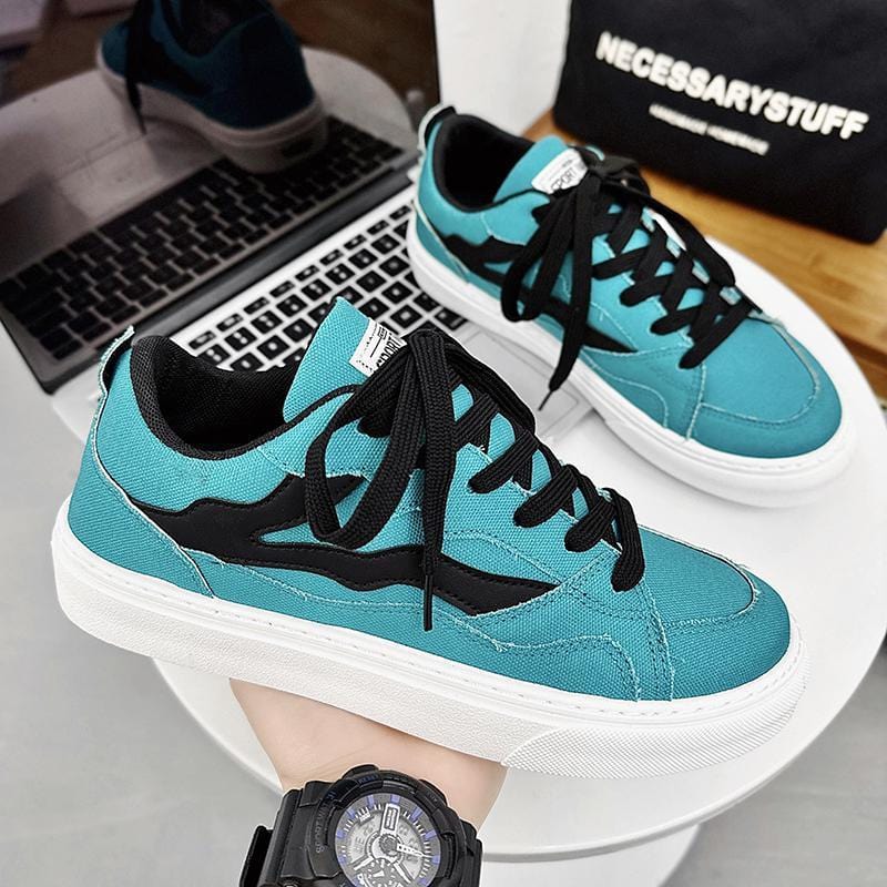 Sports Black Trend Flat Shoes