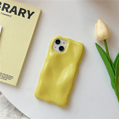 Simple Macaron Candy Colored All Inclusive 3D Phone Case