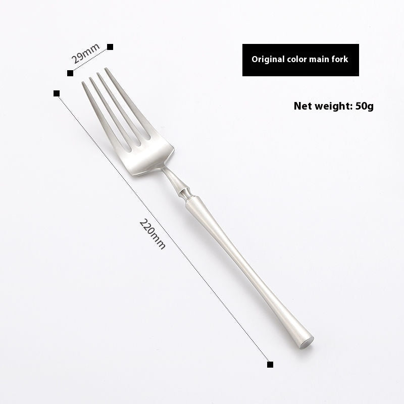 Creative Stainless Steel Waist Steak Knife Fork Spoon Tableware