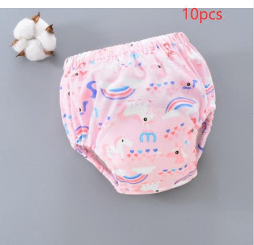 婴儿训练裤可洗6层纱布尿布套