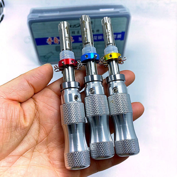 梅花螺丝刀制造工具设备 7.00mm 7.5mm 7.8 毫米钢制三件套
