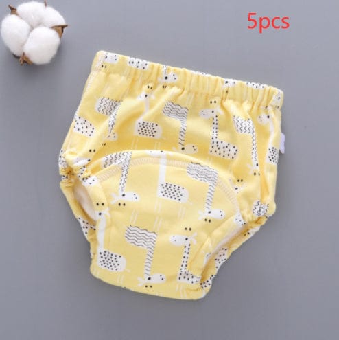 婴儿训练裤可洗6层纱布尿布套