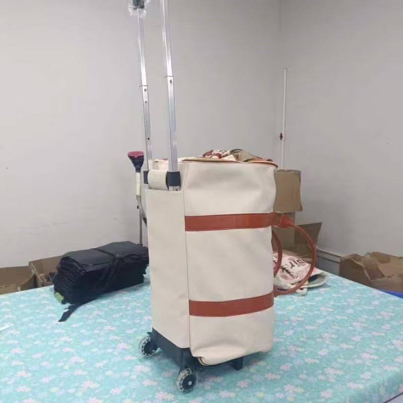 大容量拉杆旅行包，便携式折叠健身包