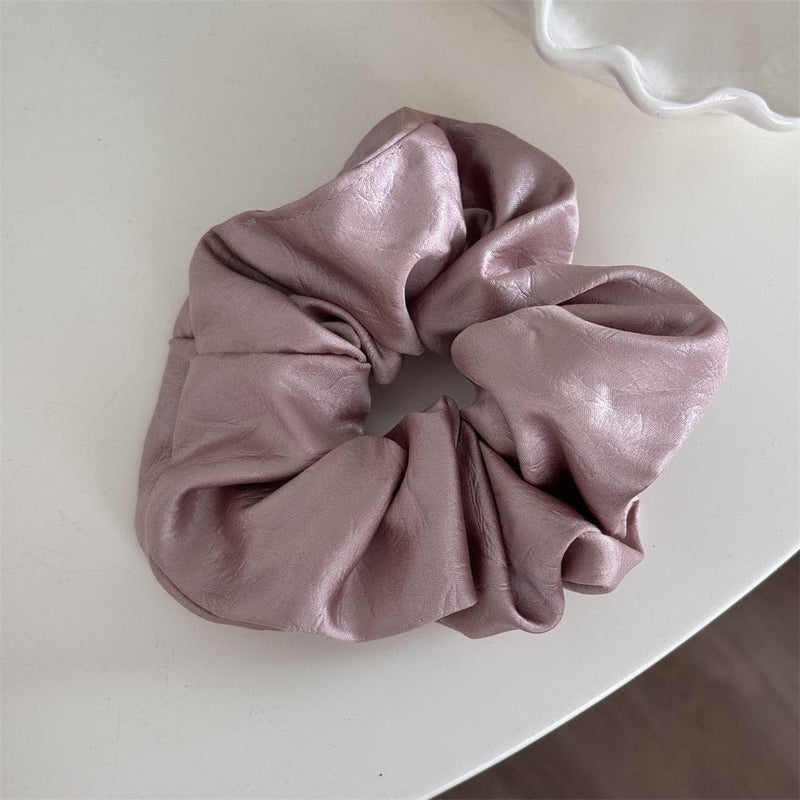 Retro Texture Large Intestine Hair Ring For Women