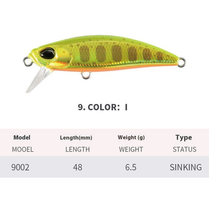 Tossing Japanese Submerged Mino Fishing Mandarin Fish Snakehead Rod Lure