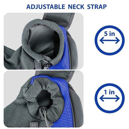 Pet Carrier Shoulder Bag for Small Dogs & Cats | Travel Puppy Kitten Sling Bag