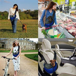 Pet Carrier Shoulder Bag for Small Dogs & Cats | Travel Puppy Kitten Sling Bag