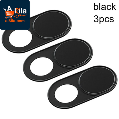 Ultra Thin Metal Webcam Cover with Magnetic Slider for Enhanced Privacy Protection on Laptops, Tablets, and Phones