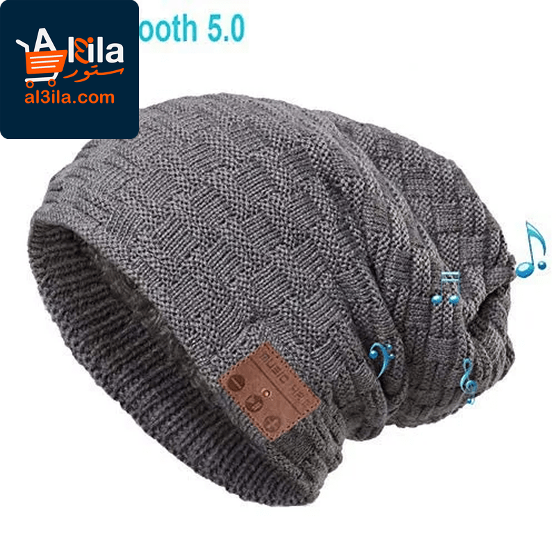 Unisex Bluetooth 5.0 Smart Beanie Hat with Wireless Headphones and Built-In Microphone – Ideal Gift Option