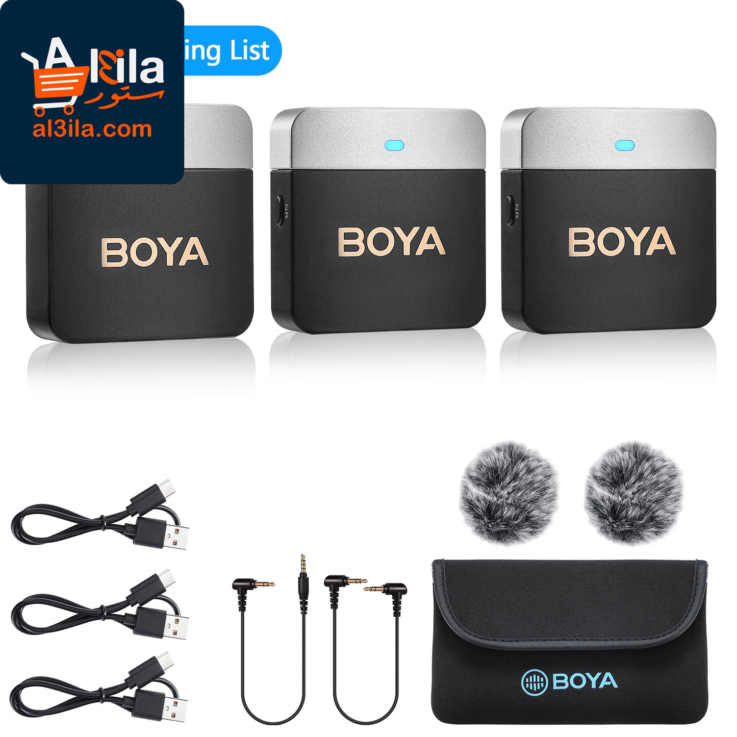 BY-M1V Wireless Lavalier Microphone: Ideal for iPhone, Android, DSLR Cameras, and Smartphone Vlogging and Live Streaming