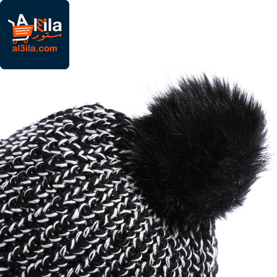 Bluetooth-Compatible Knitted Beanie Hat with Earphone Speakers and Microphone for Women - Warm Soft Winter Outdoor Wear