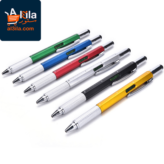 6-in-1 Touchscreen Stylus and Ballpoint Pen