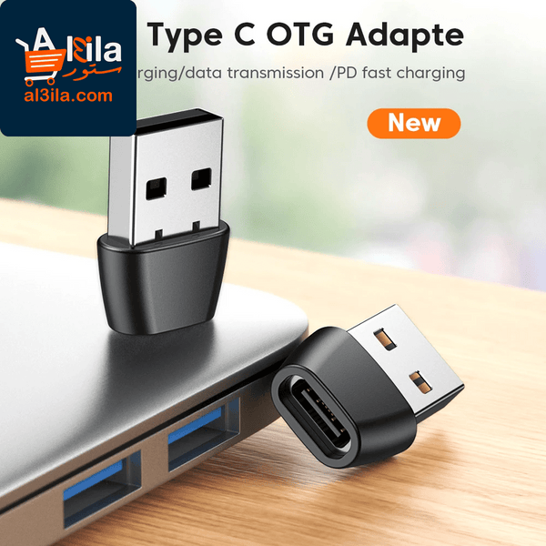 USB to Type C OTG Adapter - Male Type C to Female USB Converter for Laptop, MacBook, Xiaomi, and Samsung