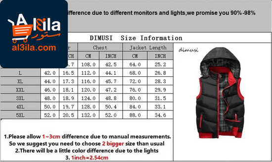 Stylish Men's Winter Warm Padded Vest - Fashionable Sleeveless Jacket for Every Season - Available Up to 5XL