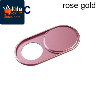 Ultra Thin Metal Webcam Cover with Magnetic Slider for Enhanced Privacy Protection on Laptops, Tablets, and Phones