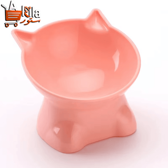 Elevated Cervical Support Cat Bowl for Enhanced Comfort and Dining Experience