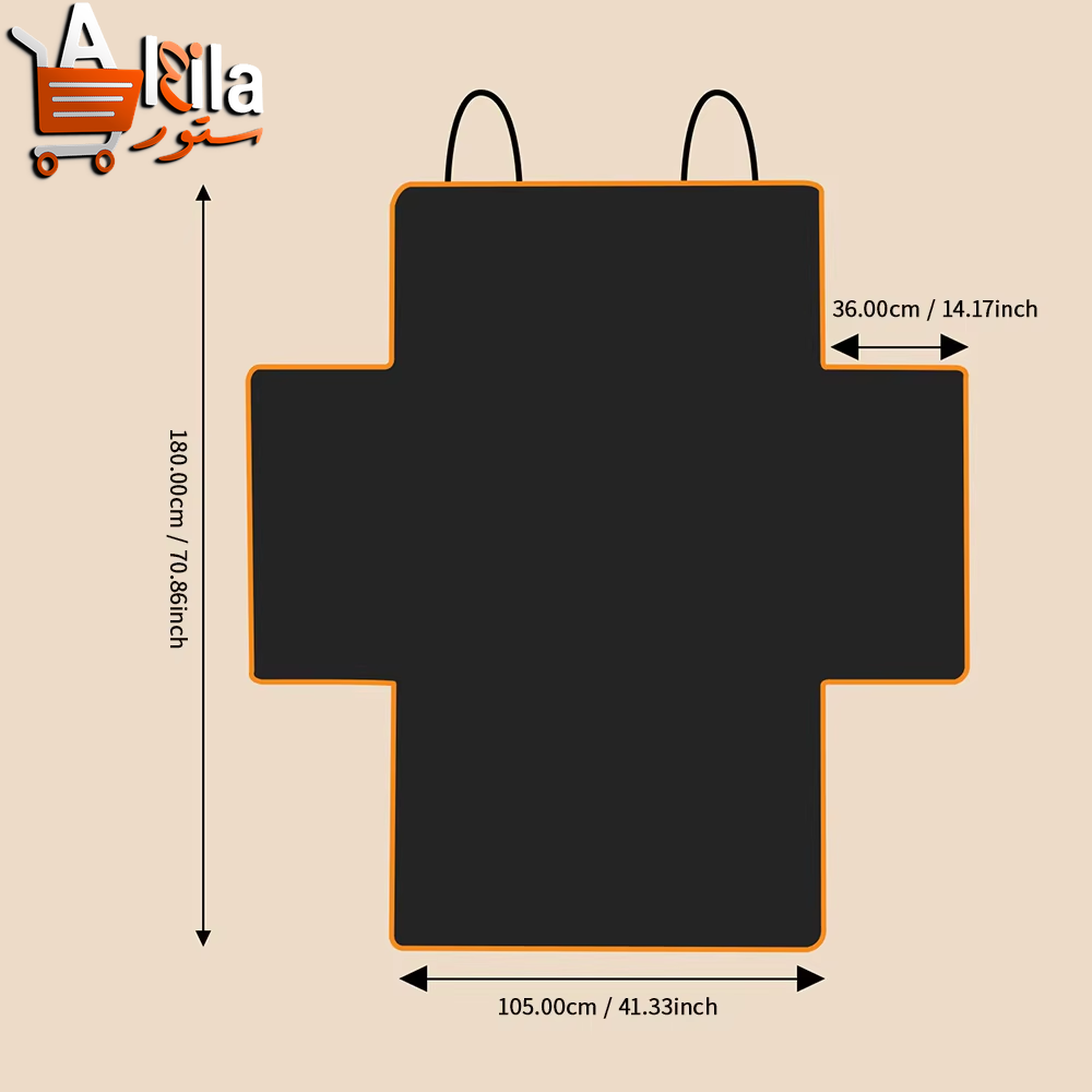 Durable Waterproof SUV Cargo Liner - Universal Trunk Seat Cover for Maximum Protection of Your Back Cargo Area