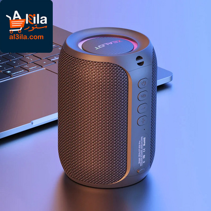 S32 Pro Bluetooth Wireless Speaker with Subwoofer, Mini Hi-Fi Bass, Stereo Sound, RGB Lighting, Micro SD Card and AUX Support, Built-in Microphone