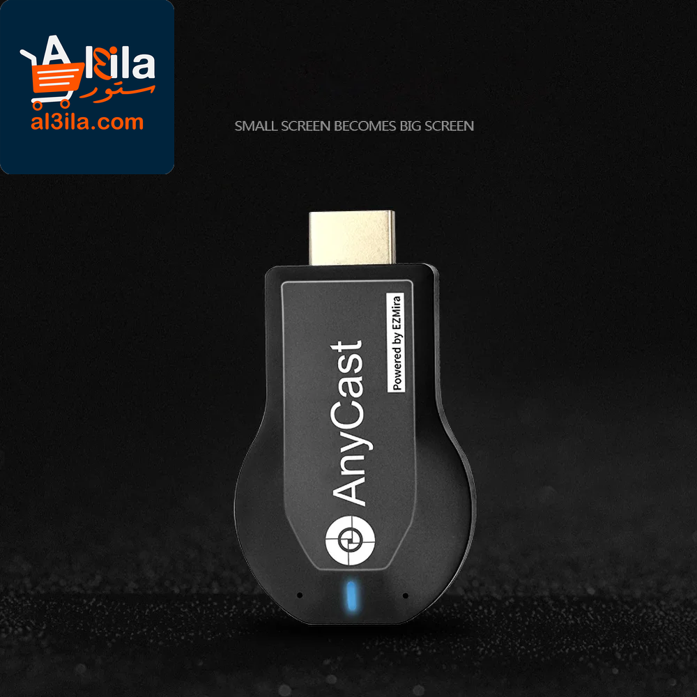 1080P Wireless Wi-Fi HD Display Receiver Dongle - HDMI-Compatible TV Stick M2 Plus with DLNA, Miracast, Anycast, and AirPlay Support