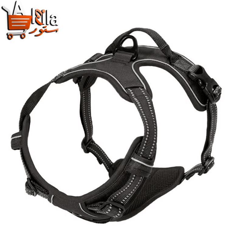Innovative No Pull Dog Harness with Front Clip - Heavy Duty, Reflective Design for Enhanced Control During Walks with Large Dogs