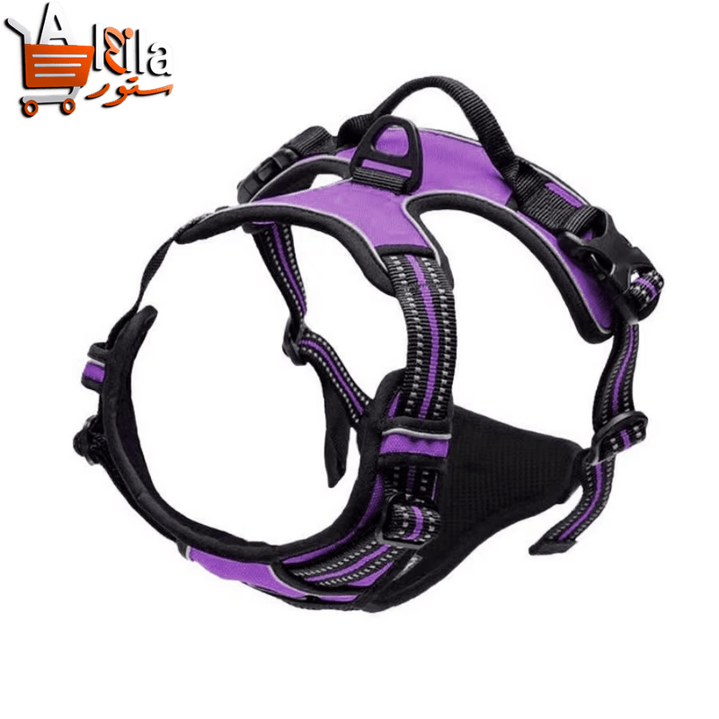 Innovative No Pull Dog Harness with Front Clip - Heavy Duty, Reflective Design for Enhanced Control During Walks with Large Dogs