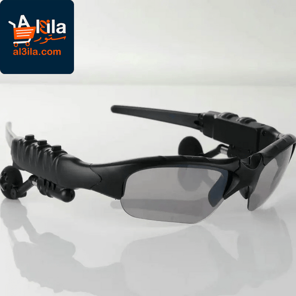 Wireless Stereo Earphones with Microphone and Polarized Sunglasses for Driving and Sports - Smart Noise Reduction Headset