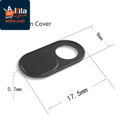 Ultra Thin Metal Webcam Cover with Magnetic Slider for Enhanced Privacy Protection on Laptops, Tablets, and Phones