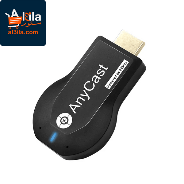 1080P Wireless Wi-Fi HD Display Receiver Dongle - HDMI-Compatible TV Stick M2 Plus with DLNA, Miracast, Anycast, and AirPlay Support