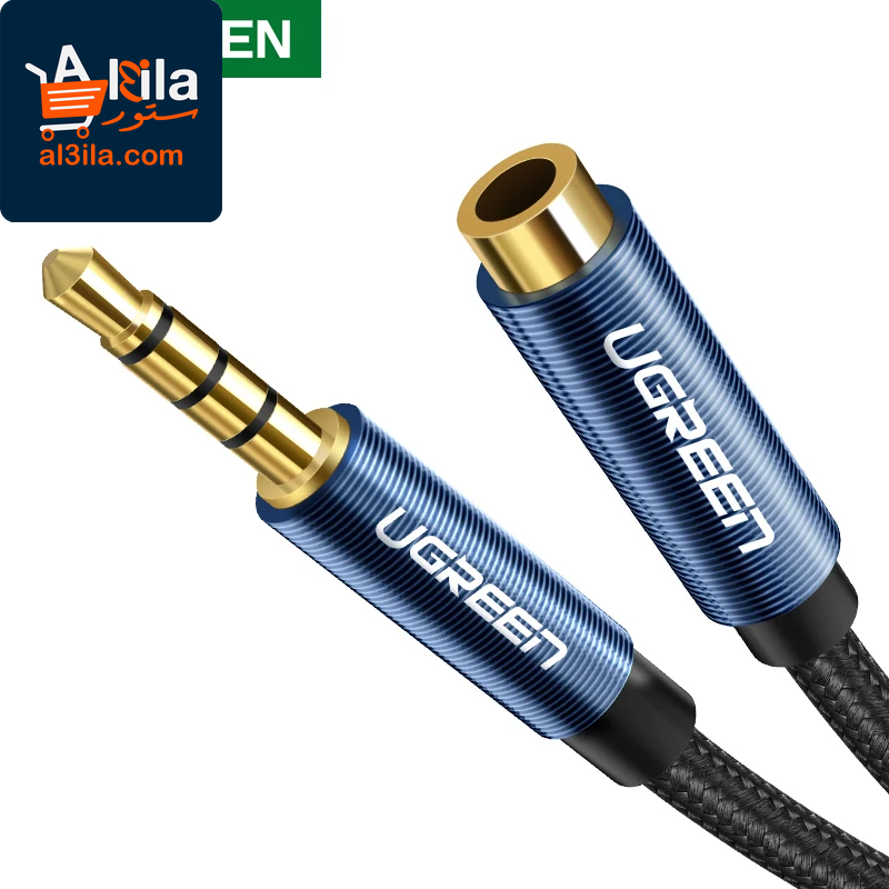 3.5mm Male to Female Audio Extension Cable with Microphone for Smartphones and Tablets
