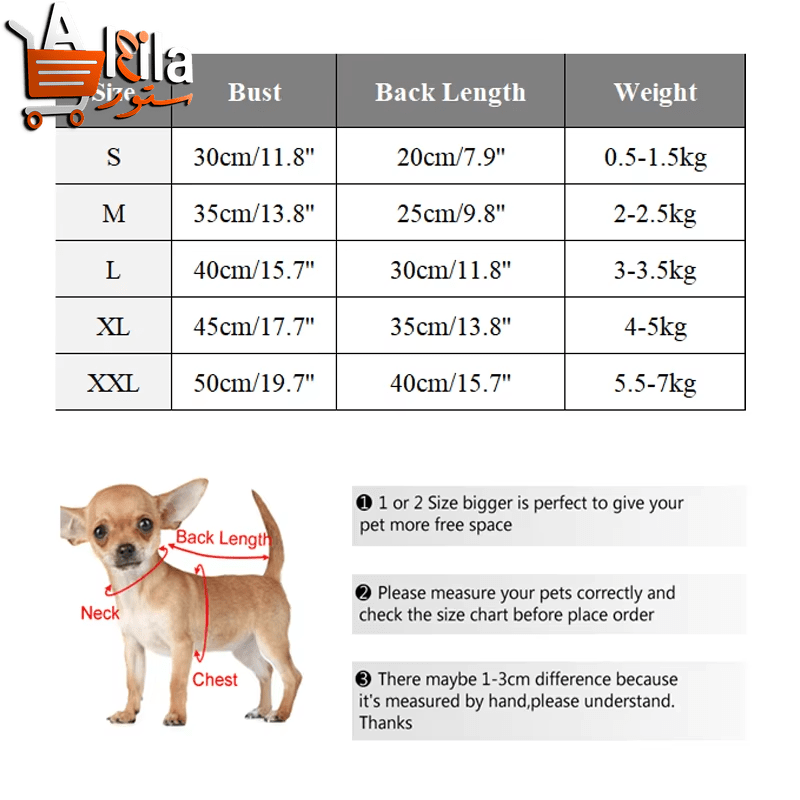Winter Warmth: Plush Designer Sweater for Small to Medium Dogs and Cats - Soft Puppy Coat Jacket for Your Chihuahua or Teddy