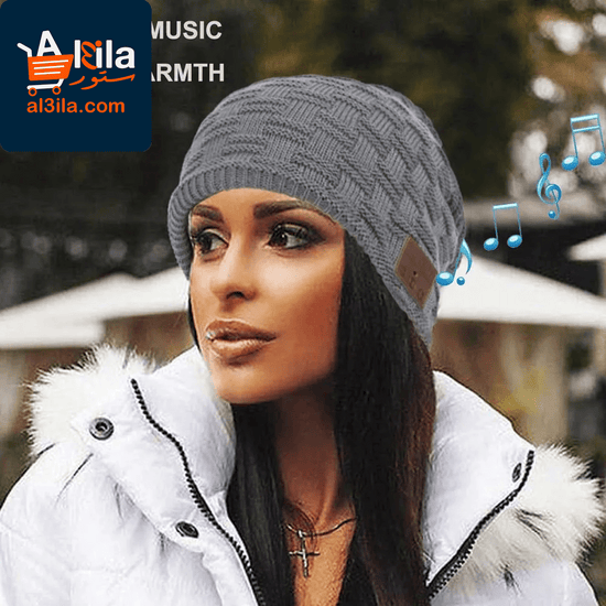Unisex Bluetooth 5.0 Smart Beanie Hat with Wireless Headphones and Built-In Microphone – Ideal Gift Option