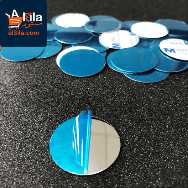 Metal Plate Set for Magnetic Car Phone Holders - Self-Adhesive Iron Sheets for Secure Mobile Phone Mounting Compatible with iPhone