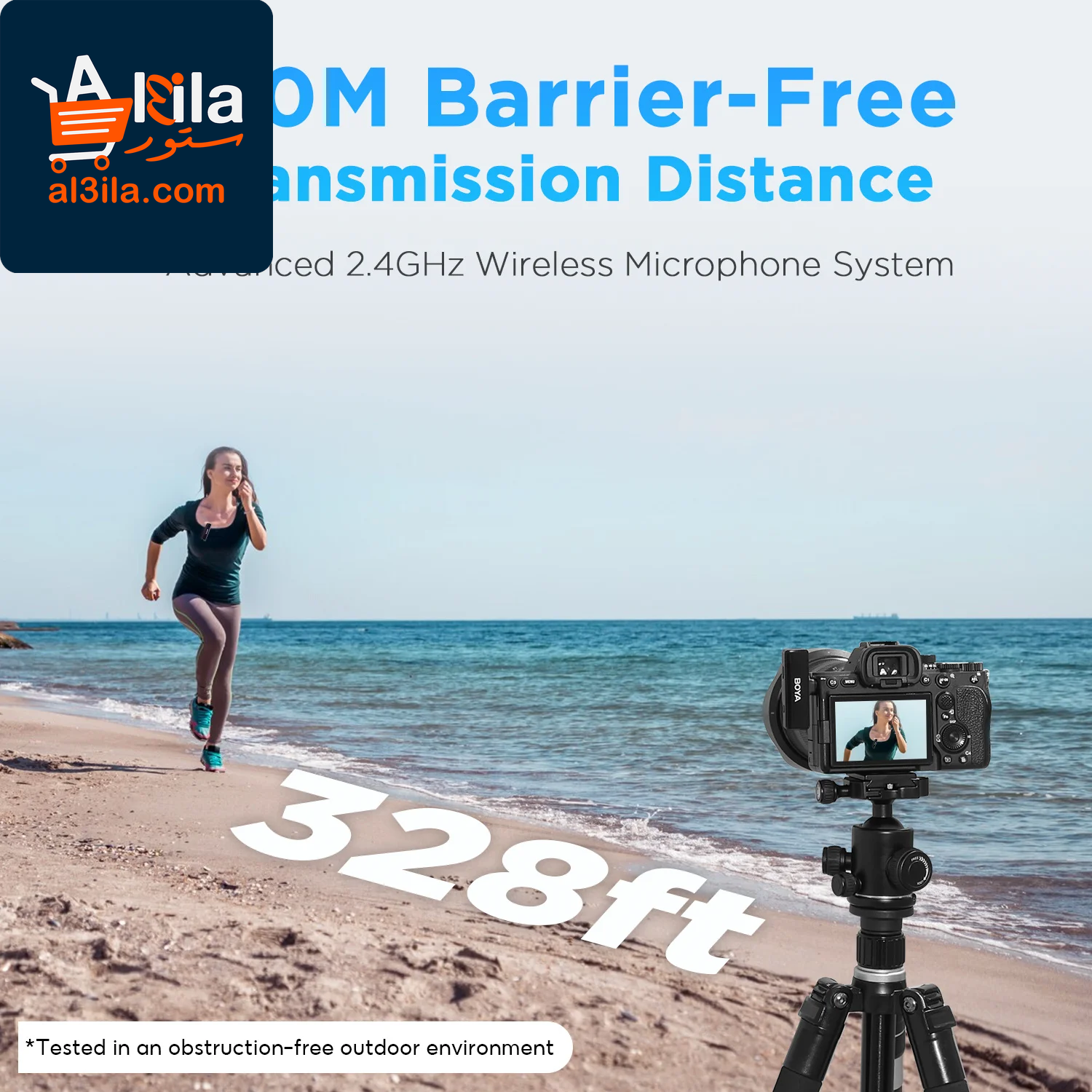 LINK Wireless Lavalier Microphone for iPhone 15/16 Series, OPPO, Samsung, Xiaomi, GoPro, and SONY DSLR Cameras – Ideal for Vlogging and Recording